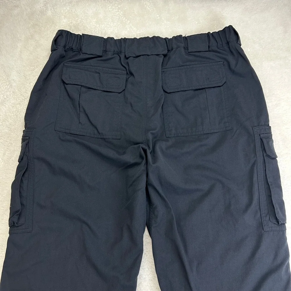 Duluth Trading Co. Cargo Pants Mens XLx30 Black Mid Rise Outdoor Utility Pockets